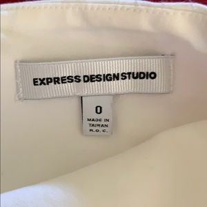 White pencil skirt size 0